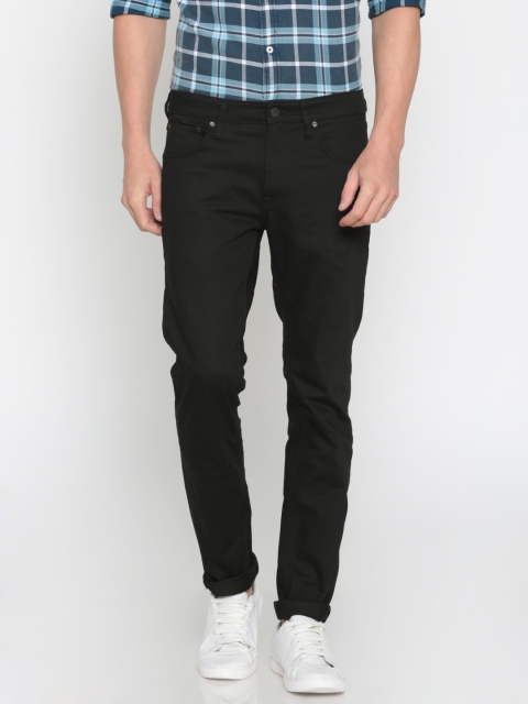 

Jack & Jones Men Black Ben Skinny Fit Low-Rise Clean Look Stretchable Jeans
