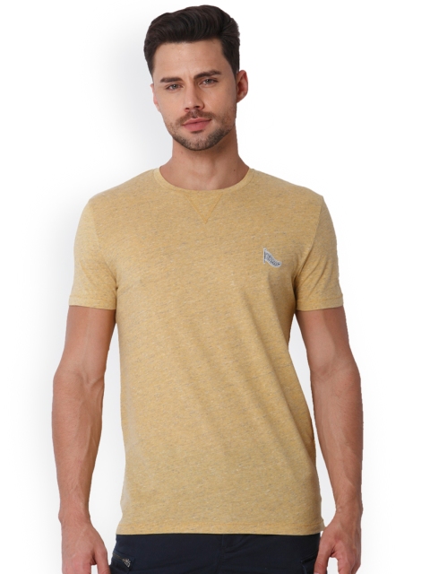 

Jack & Jones Men Yellow T-shirt