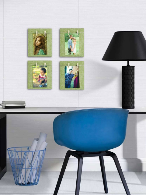

Story@Home Set of 4 Green Wall Mount Photo Frames
