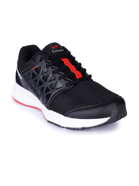 

Campus Men Shadow Black Running Shoes