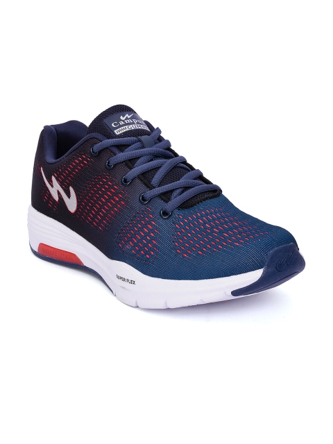 

Campus Quantum Men Navy Blue Running Shoes