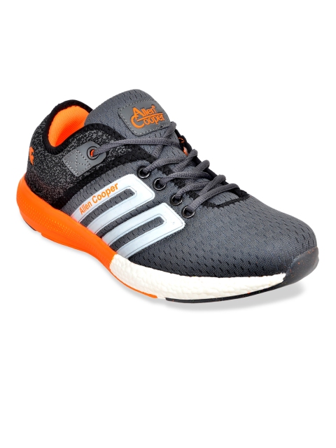 

Allen Cooper Men Black Running Shoes