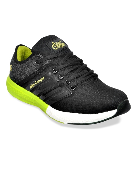

Allen Cooper Men Black Running Shoes