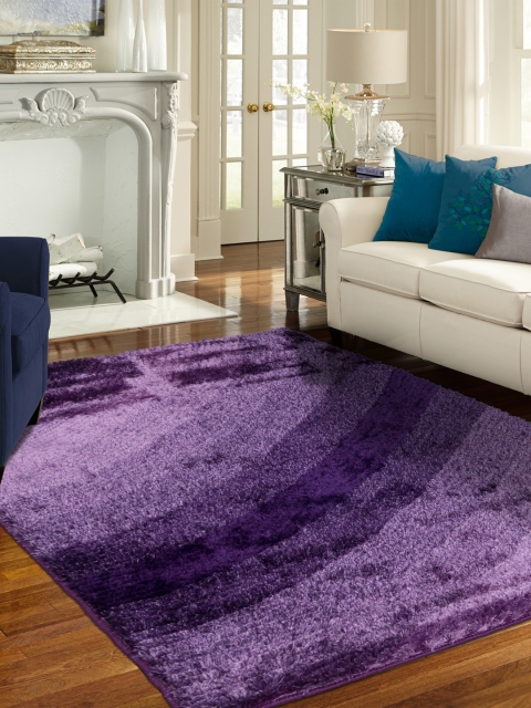 

Story@home Purple Patterned Carpet