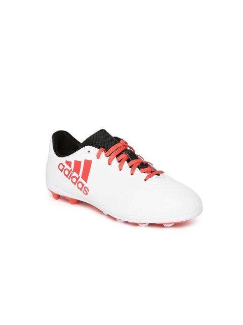 

ADIDAS Boys White X 17.4 FXG J Football Shoes