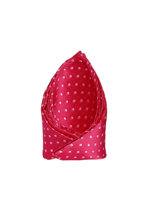 

Alvaro Castagnino Pink & White Coloured Pocket Square for Men