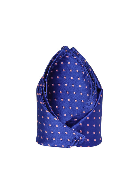 

Alvaro Castagnino Blue & Pink Coloured Pocket Square for Men