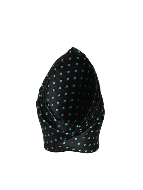 

Alvaro Castagnino Black & Blue Coloured Pocket Square for Men