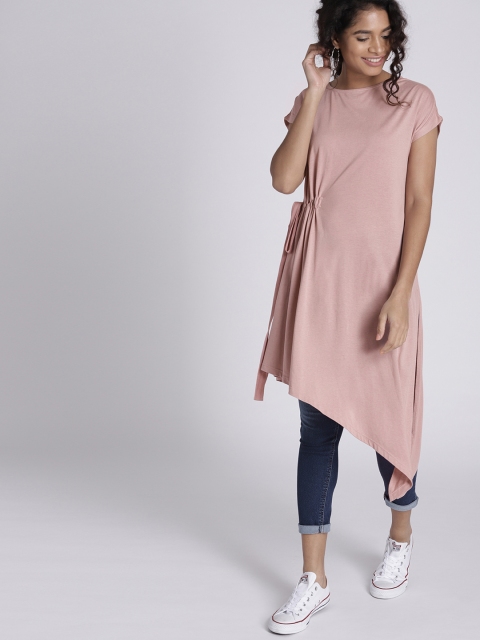 

Chemistry Pink Solid Tunic