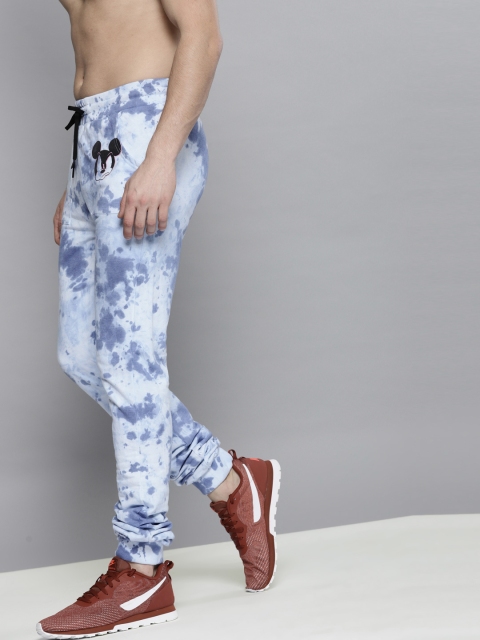 

Kook N Keech Disney White & Blue Printed Joggers