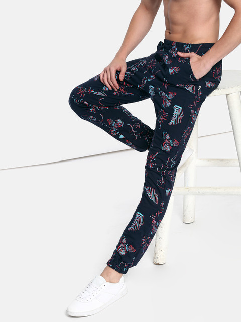 

Kook N Keech Disney Navy Blue Printed Joggers