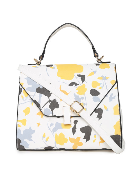 

Ginger by Lifestyle White Printed Shoulder Bag