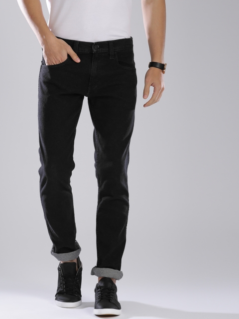 

Levis Men Black 65504 Skinny Fit Low-Rise Clean Look Stretchable Jeans