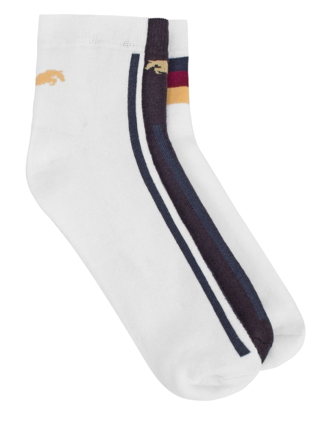 

JUMP USA Men Pack of 3 Ankle-Length Socks, Multi