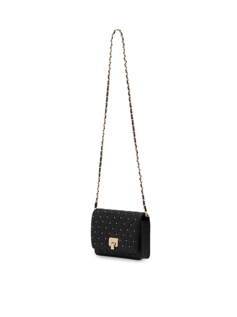 

Forever New Black Solid Sling Bag