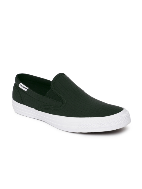 

Converse Men Black & White Slip-On Sneakers
