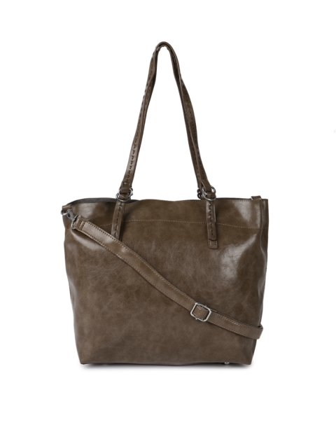 

DressBerry Brown Solid Shoulder Bag