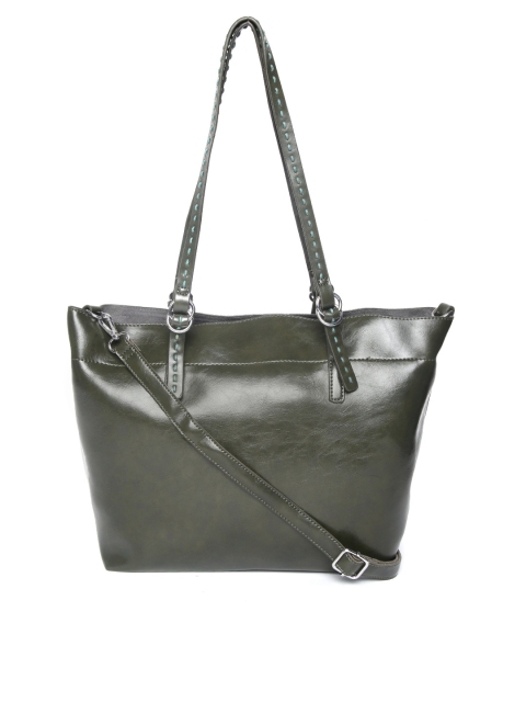 

DressBerry Green Solid Shoulder Bag