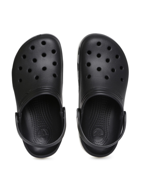 

Crocs Unisex Black Solid Duet Clogs