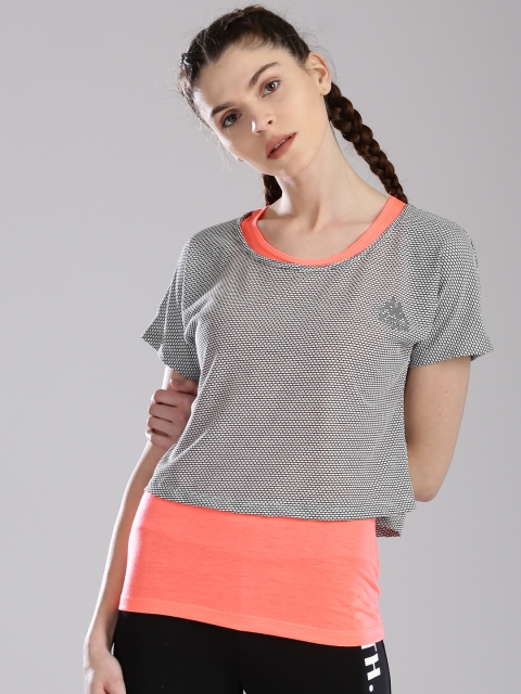 

Kappa Women White Self Design Top