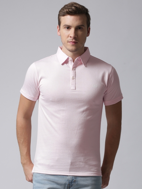 

YWC Men Pink Polo YMP-4011C T-shirt