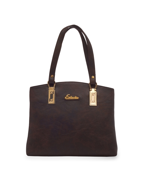 

ESBEDA Women Brown Solid Shoulder Bag