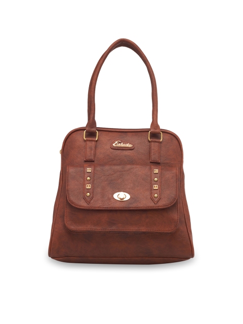 

ESBEDA Women Brown Solid Shoulder Bag