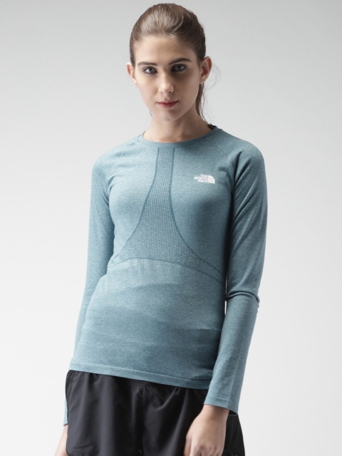 

The North Face Blue Asian Active Fit W FASTER HIKE T-shirt