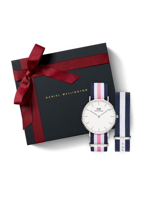 

Daniel wellington Men Classic Southampton 36mm Watch & Classic Glasgow Watch Gift Set DW00500014, White