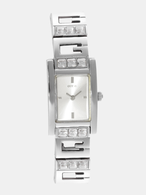 

GUESS Women Silver-Toned Analogue Watch W85119L1