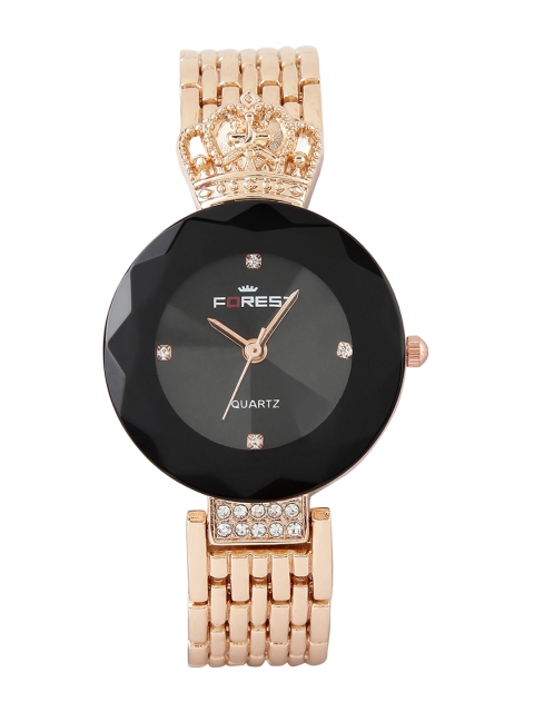 

Swiss Design Women Black Analogue Watch