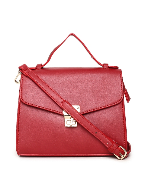 

Van Heusen Woman Red Solid Sling Bag