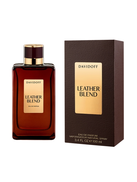 

Davidoff Men Leather Blend Eau De Parfum 100 ml, Brown