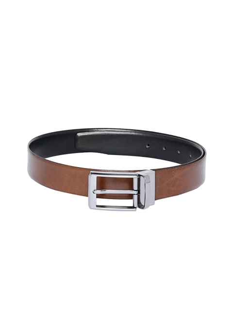 

Alvaro Castagnino Men Brown & Black Solid Belt