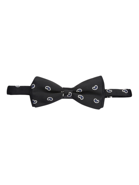 

Alvaro Castagnino Black & Blue Printed Bow Tie