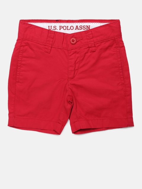 

U.S. Polo Assn. Kids Boys Red Shorts
