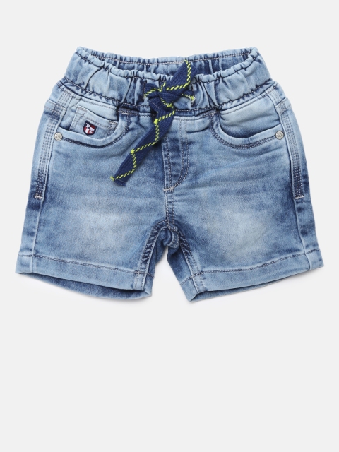 

U.S. Polo Assn. Kids Boys Blue Washed Denim Shorts