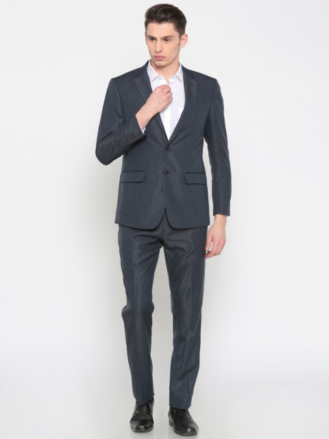

Peter England Dark Blue Tailored Fit Formal Suit