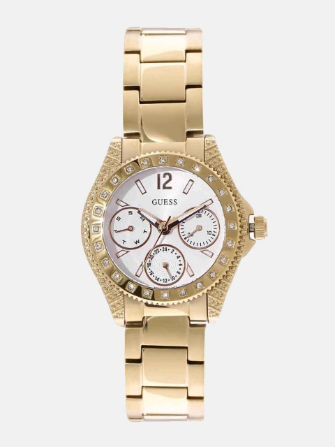 

GUESS Women Off-White Multifunction Watch W0938L2_OR