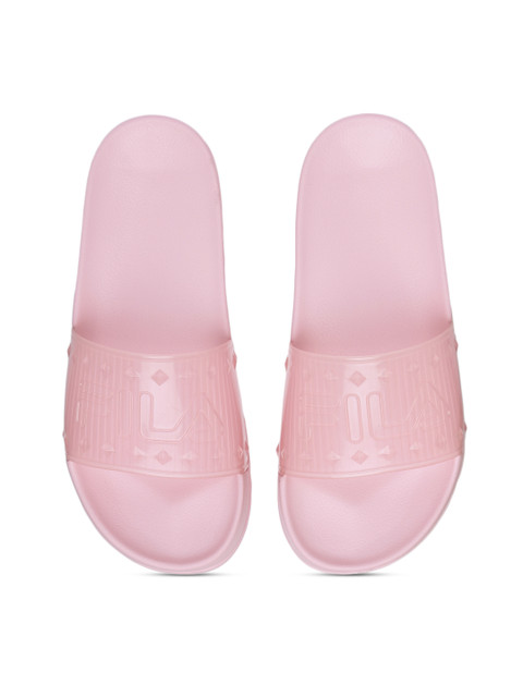

FILA Women Pink Solid Slip-On Flip-Flops