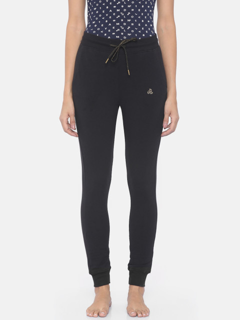 

Jockey Women Black Slim Fit Lounge Pants 1323-0103