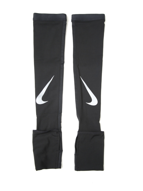 

Nike Unisex Black Midweight Dry Running Sleeves