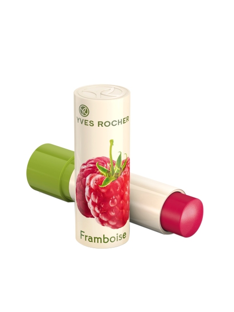 

YVES ROCHER Lip Balm Nourishing Raspberry 4.8 g, Red