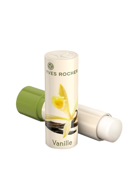 

YVES ROCHER Unisex Lip Balm Vanilla 4.8 g, White