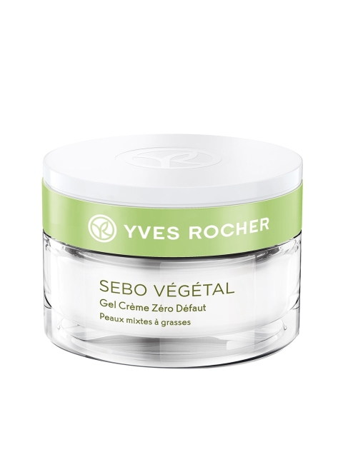 

YVES ROCHER Sebo Vegetal Zero Default Gel Cream 50 ml, White