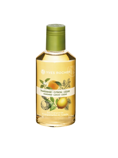 

YVES ROCHER Energising Fragrance Mist Mandarin-Lemon-Cedar 100ml, Nude