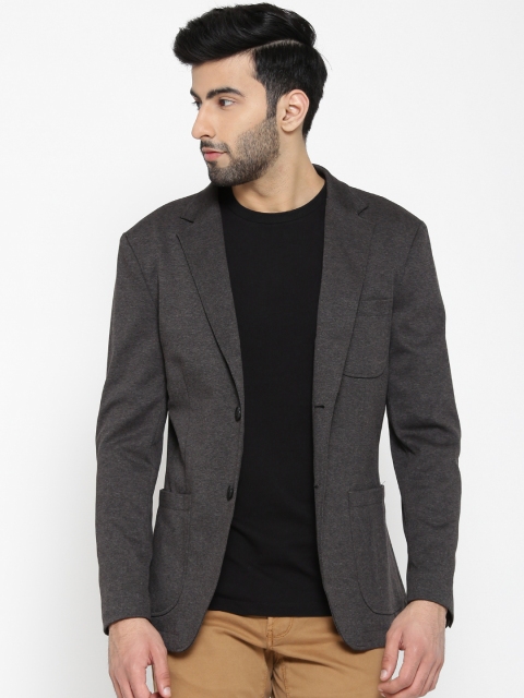 

Blackberrys Charcoal Grey Single-Breasted Smart Casual Blazer