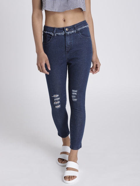 

Chemistry Women Blue Skinny Fit Mid-Rise Stretchable Jeans