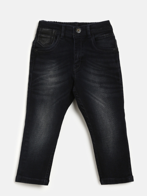 

Gini and Jony Boys Blue Regular Fit Clean Look Jeans
