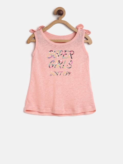 

Gini and Jony Girls Pink Printed Top